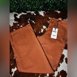 Oat New York High Rise Jeans - Terracotta